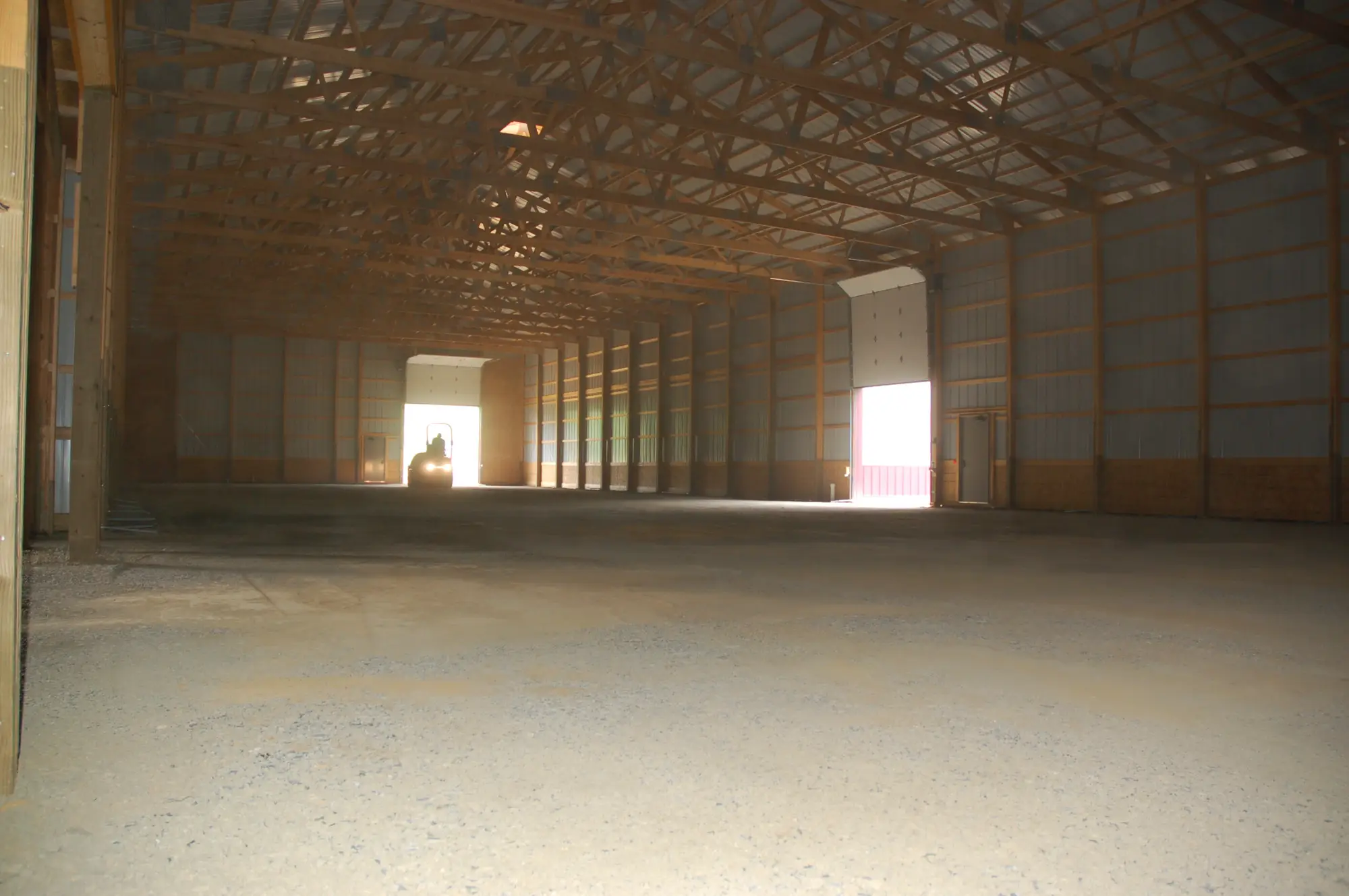Inside the winery
